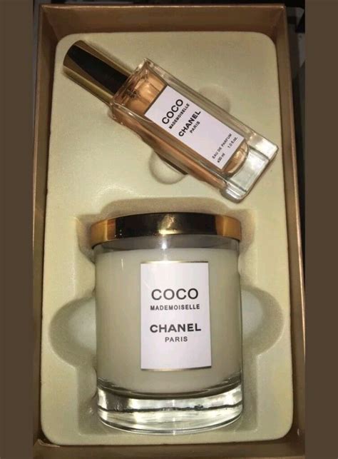 chanel led candle light|coco mademoiselle chanel gift set.